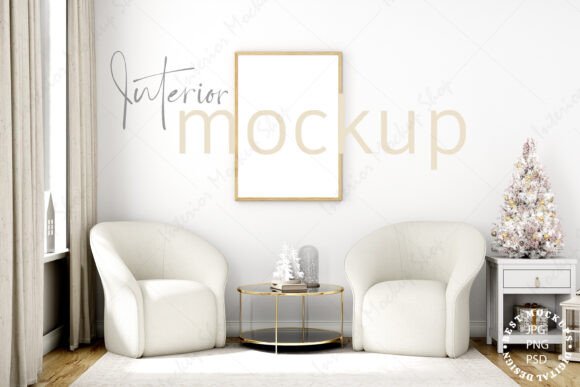 Download Frame Mockup Christmas - Mockup christmas Collection
